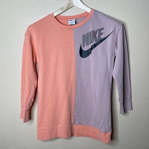 Nike Sweater Kids Medium Sportswear Dance Crewneck Sweatshirt New